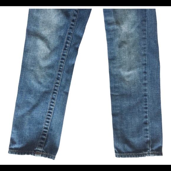 TRUE RELIGION Geno Relax Slim Raw Jeans With Pockets Blue Boys 7Y - Picture 6 of 8